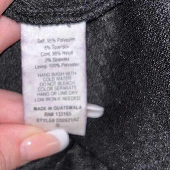 Altar'd State Black Textured Fit & Flare Halter Lace Back Skater Dress Small - Picture 11 of 11